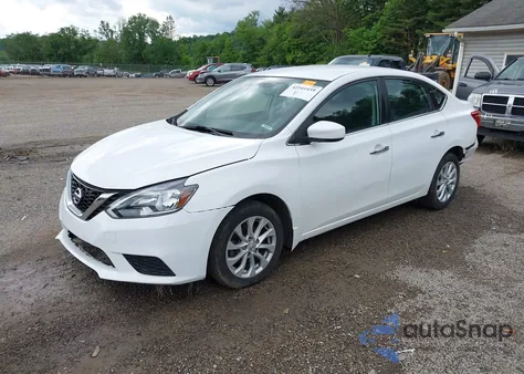 2018 Nissan Sentra Sv из США, поврежденный, VIN 3N1AB7APXJY215575